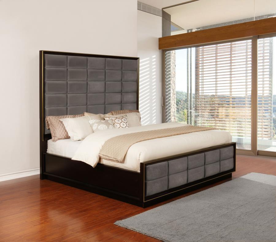Durango - Wood Panel Bed CoasterElevations