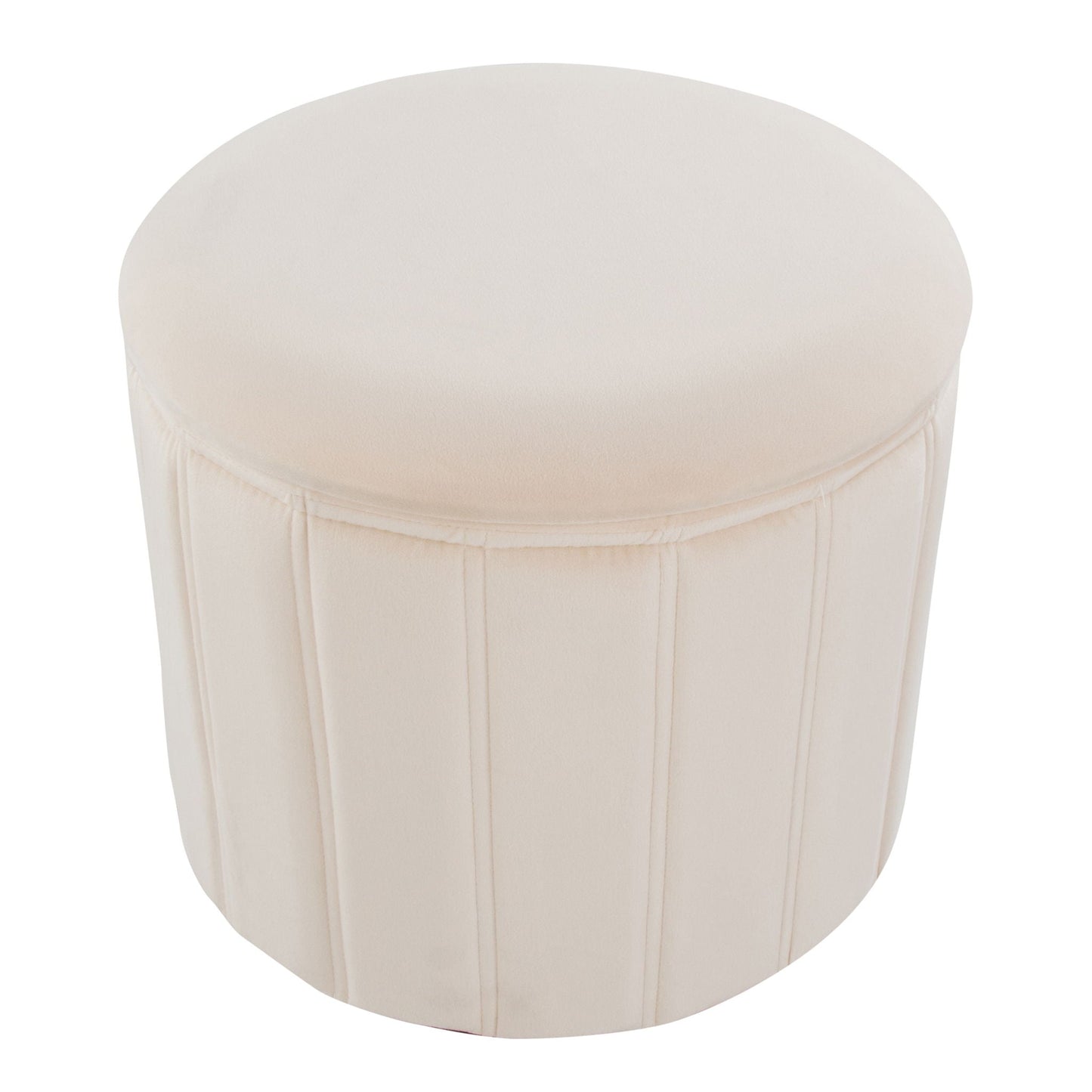 Lindsey - Contemporary / Glam Folding Storage Ottoman Lumi Source