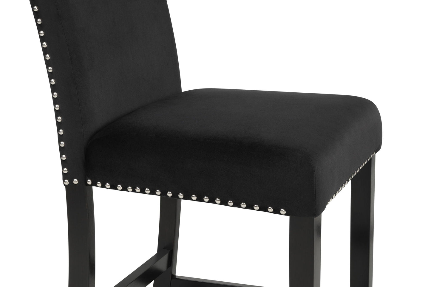 Lennon - 5 Piece Counter Height Set - All Black Crown Mark