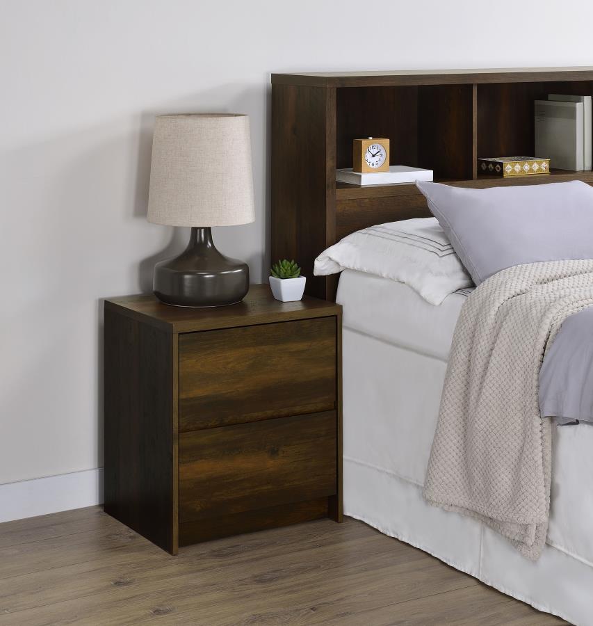 Westpark - 2-Drawer Nightstand LED Lights And USB Coaster Fine Furniture