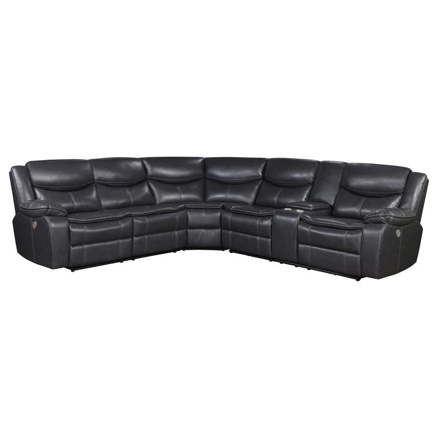 Sycamore - Upholstered Power Reclining Sectional Sofa Coaster Fine Furniture