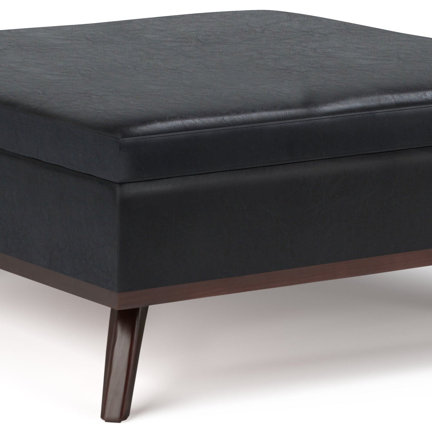 Owen - Multifunctional Square Coffee Table Storage Ottoman Simpli-Home
