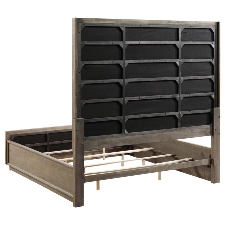 Durango - Wood Panel Bed CoasterElevations