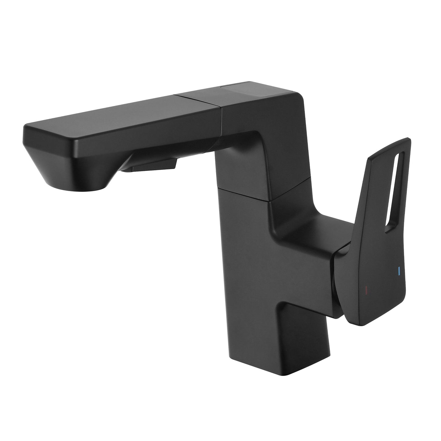 Modern Smart LED Bathroom Faucet With Temperature Digital Display And Pull Down Sprayer Daily Nest