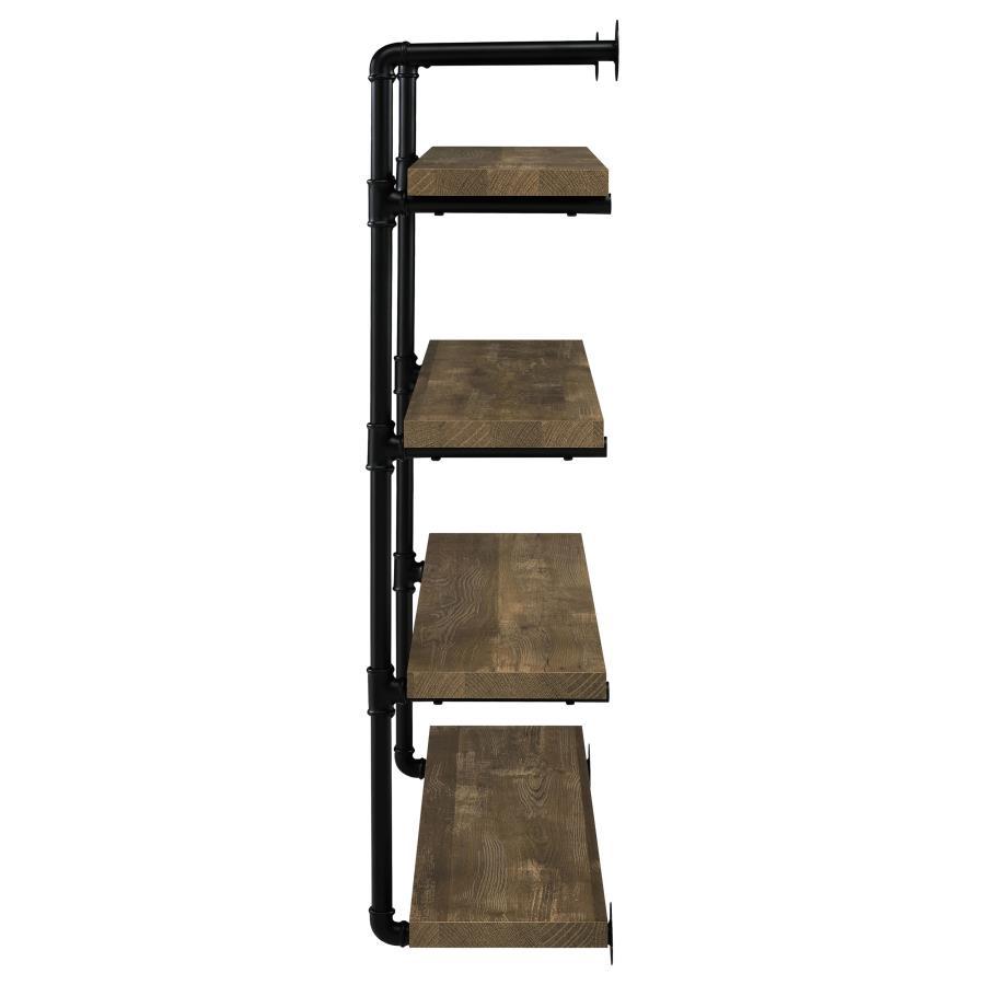 Elmcrest - 4-Shelf Wall Bookshelf CoasterEveryday