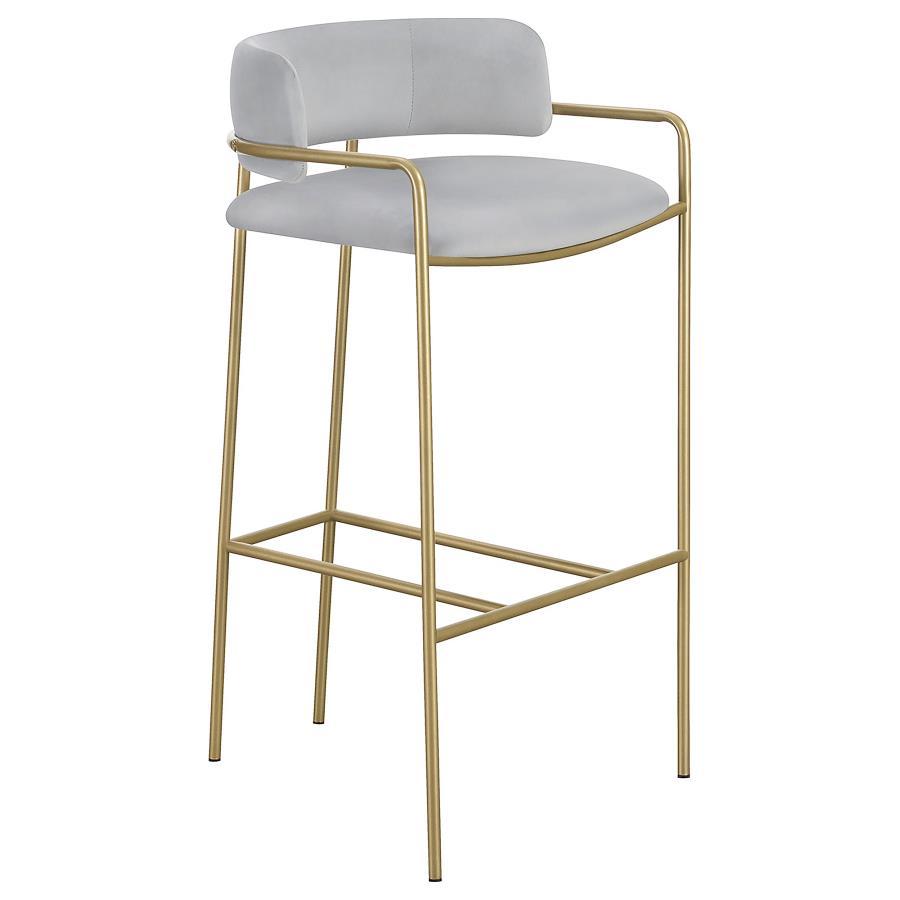 Comstock - Upholstered Low Back Stool CoasterEssence