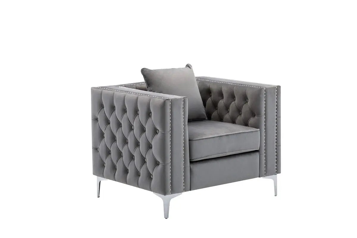 Lorreto - Velvet Chair Lilola Home