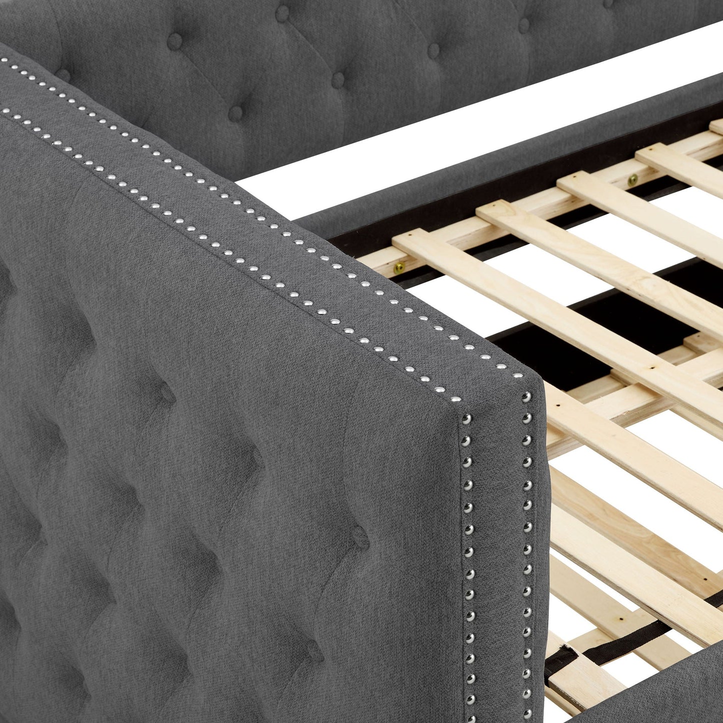 Trina - Daybed - Gunmetal Gray Crown Mark