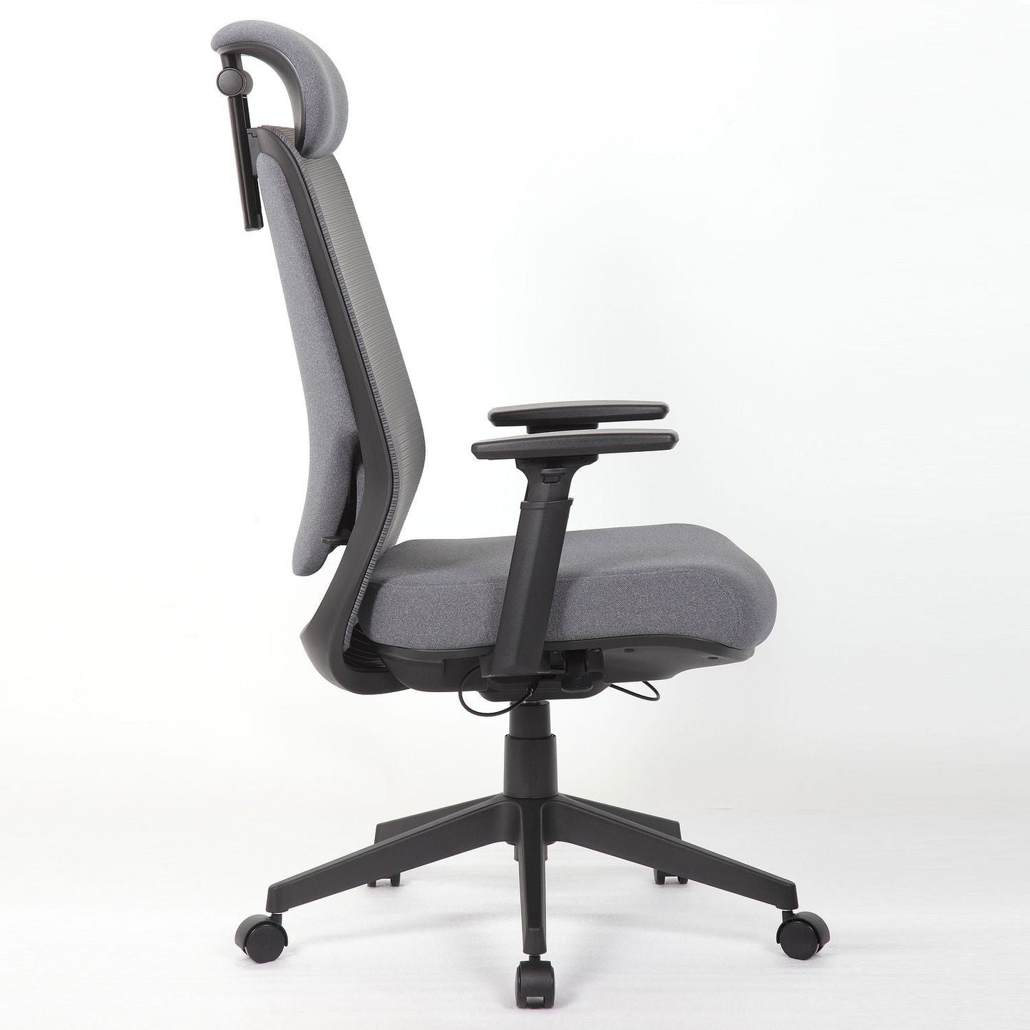 High Back Breathable Ergonomic Office Chair With Adjustable Headrest & 5D Armrest, Height Adjustable Swivel - Antique Gray Home Essentials