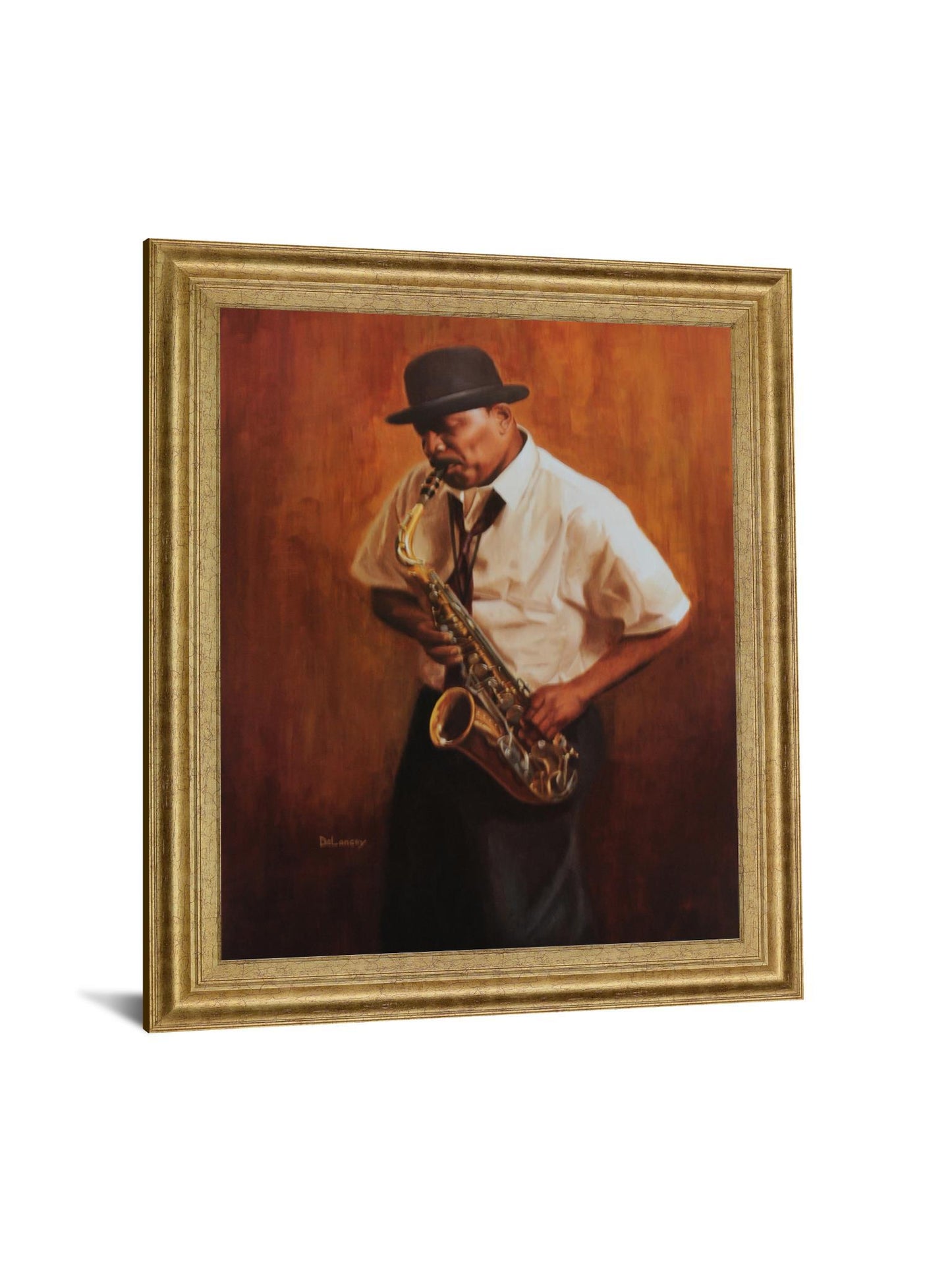 Jazz Nocturne - 28" x 34" Framed Wall Art Classy Art