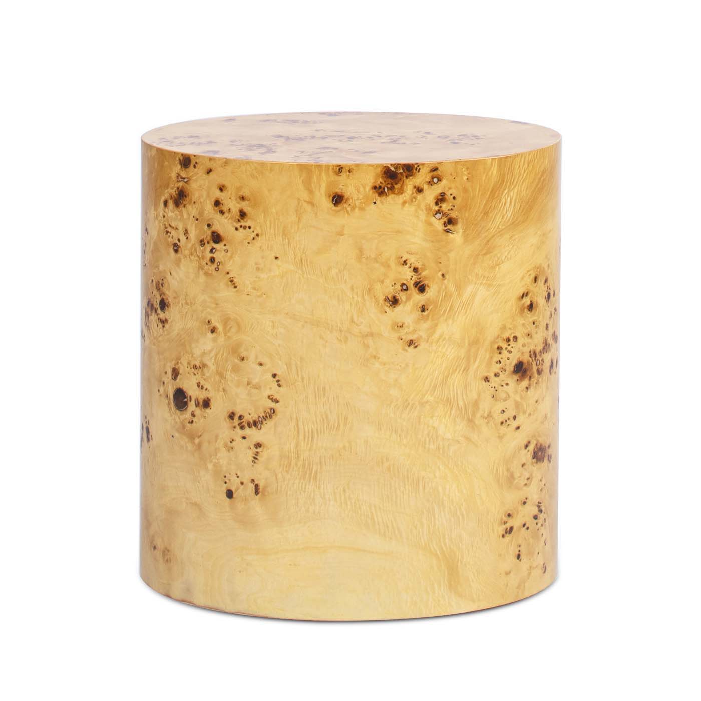 Nebula - Accent Oval Pillar Side Table Jennifer Taylor Home