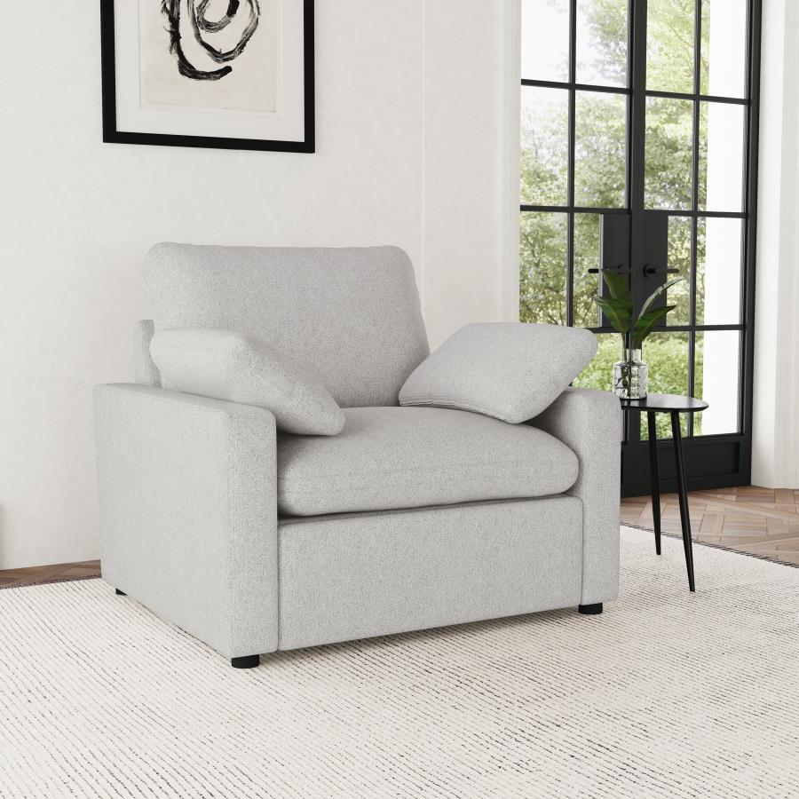 Collins - Upholstered Power Recliner Chair Coaster Fine Furniture