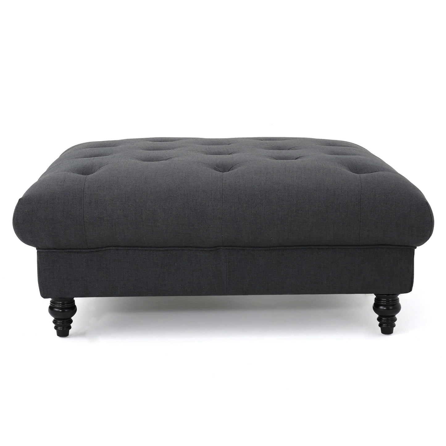 Madrid - Tufted Ottoman Footrest Noble House