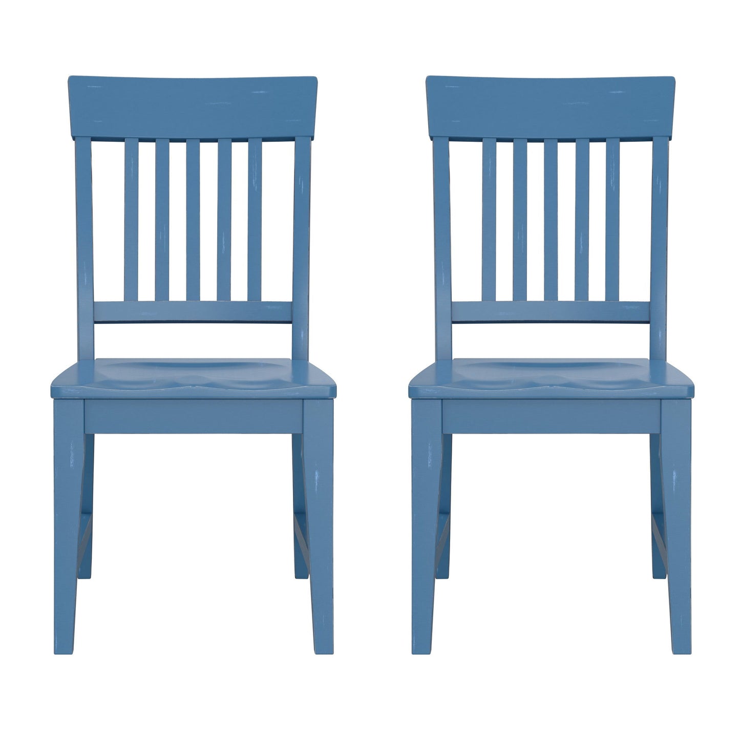 Haidel - Slat Back Dining Chairs (Set of 2) Emerald Home
