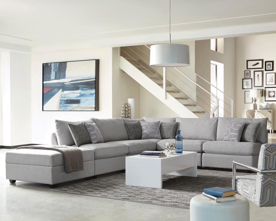 Cambria - Upholstered Modular Sectional Sofa CoasterElevations