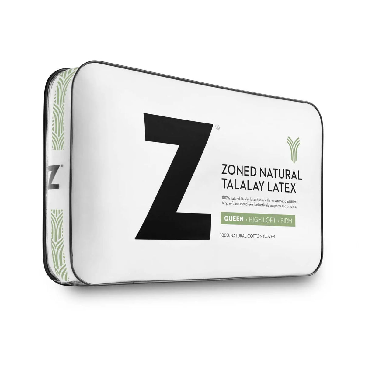 Zoned Talalay Latex - Firm Pillow Malouf