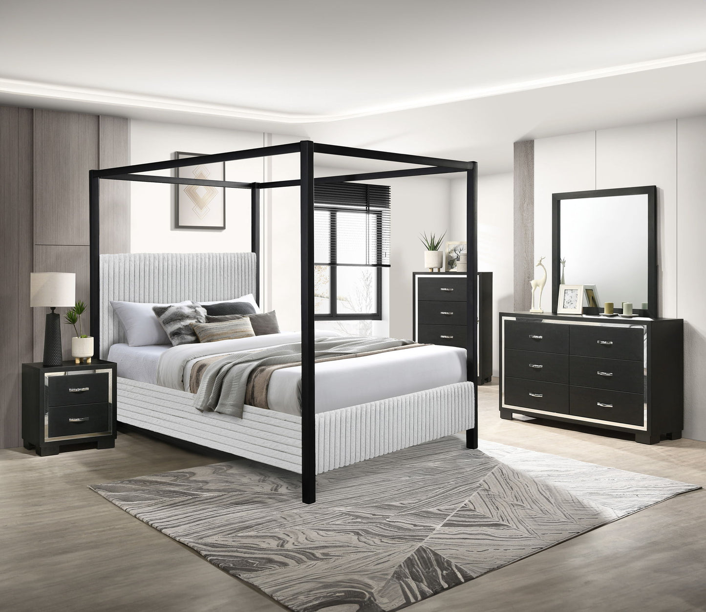 Cora - Canopy Bed Crown Mark