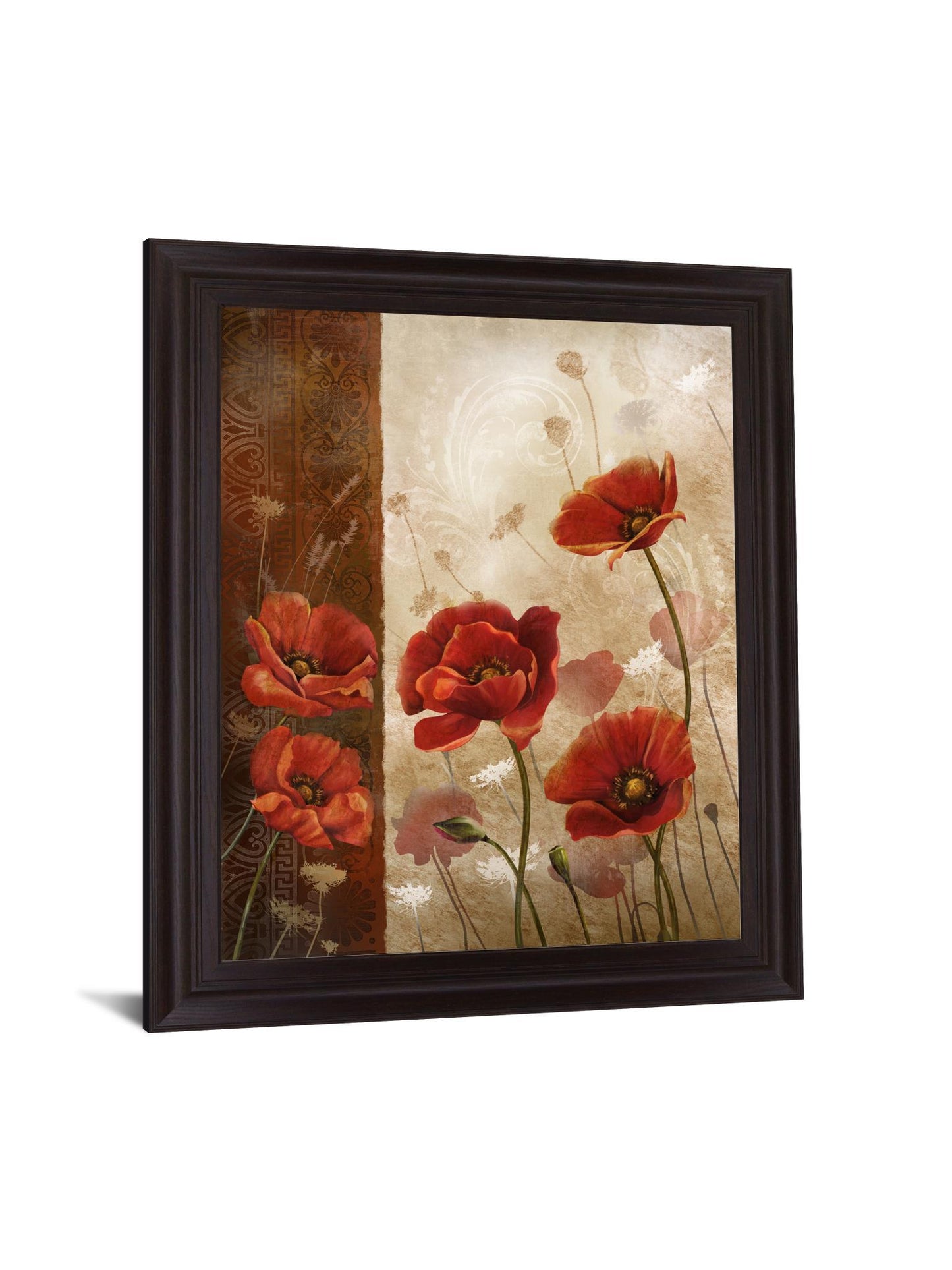Crimson Solstice - 28" x 34" Framed Wall Art Classy Art