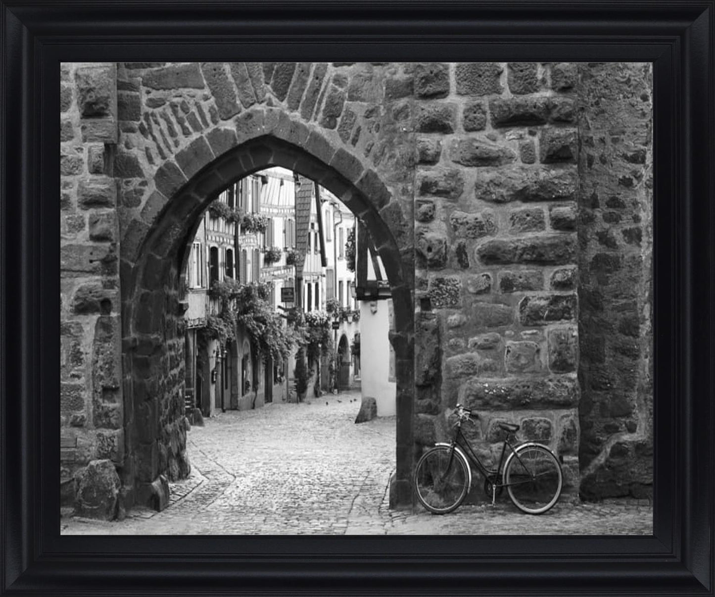 Quiet Passageway - 28" x 34" Framed Wall Art Classy Art