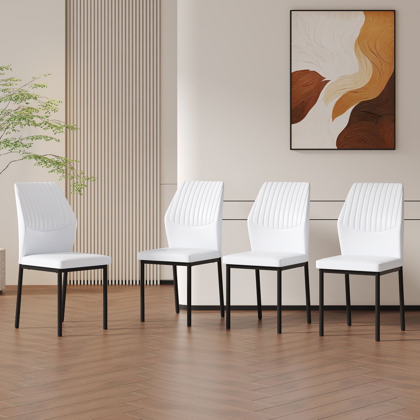 Luxury Simple Chair With Metal Leg Home Essentials
