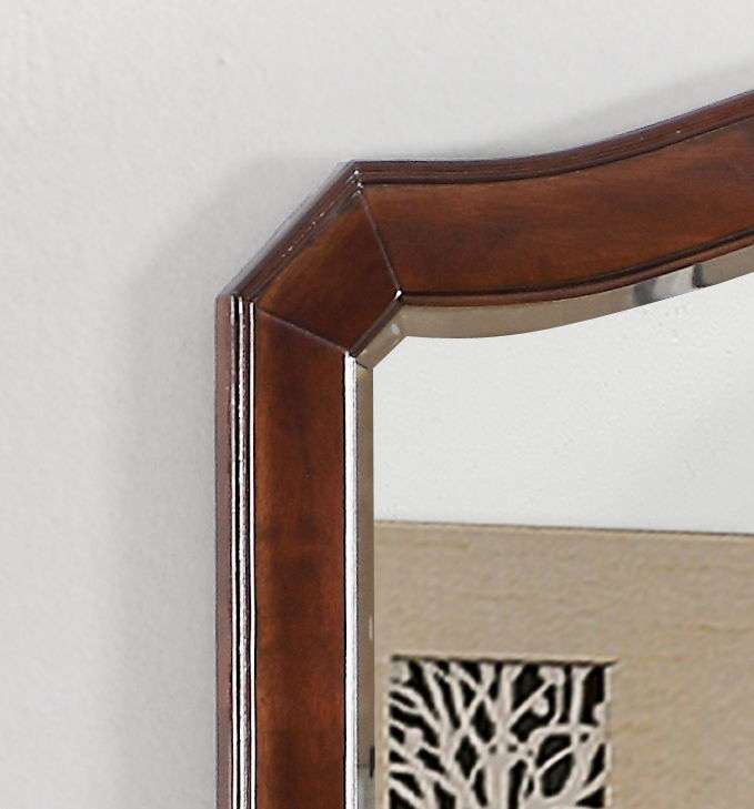 Triton - Mirror - Cappuccino Glory Furniture
