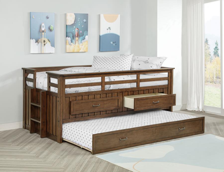 Carlsbad - Wood Captains Bed With Trundle Coaster Fine Furniture