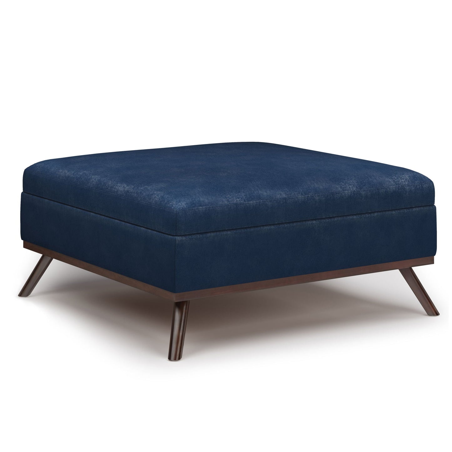 Owen - Multifunctional Square Coffee Table Storage Ottoman Simpli-Home