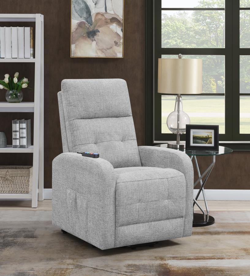 Howie - Upholstered Power Lift Massage Chair CoasterEveryday