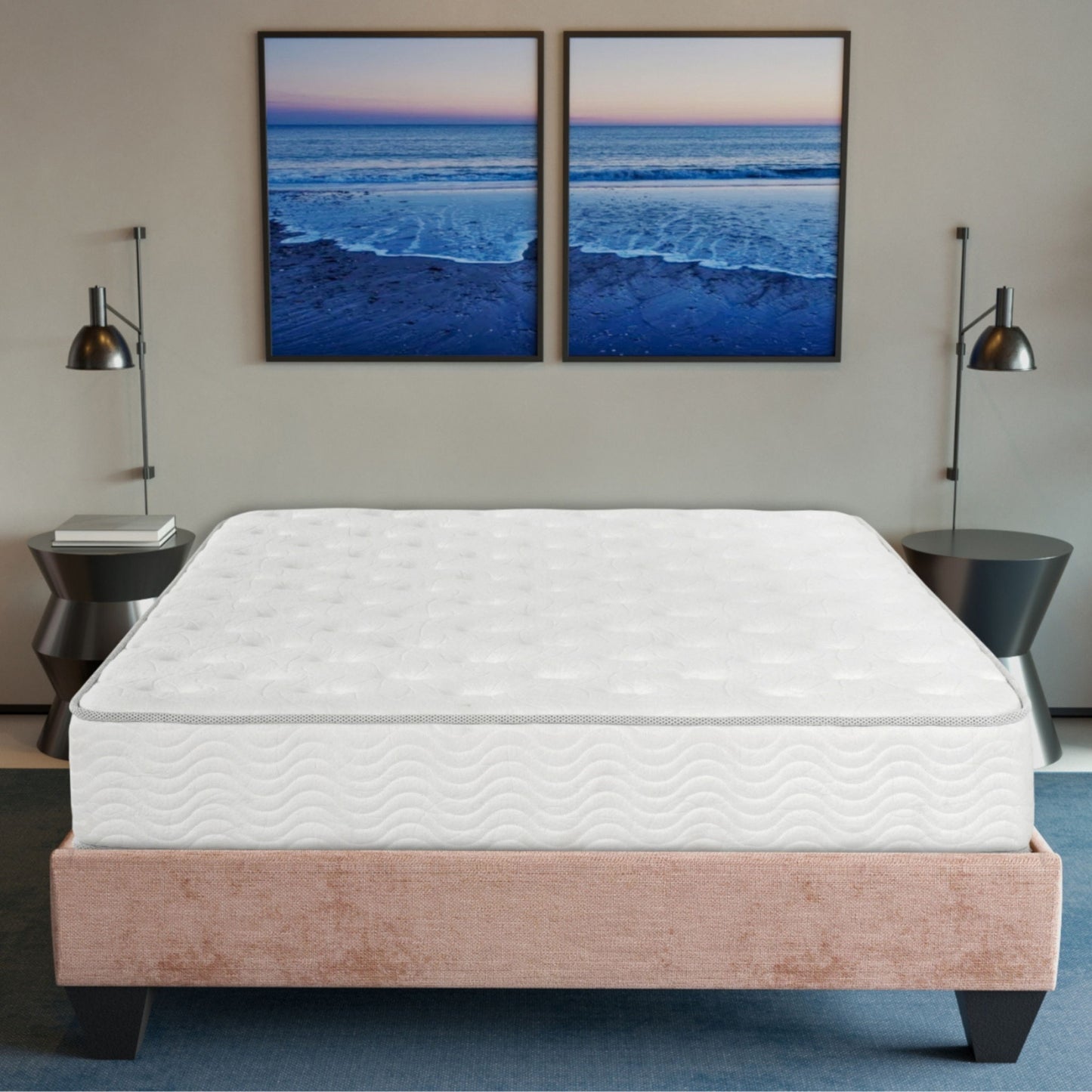 Premium 9" Medium Pocket Spring Mattress Daily Nest