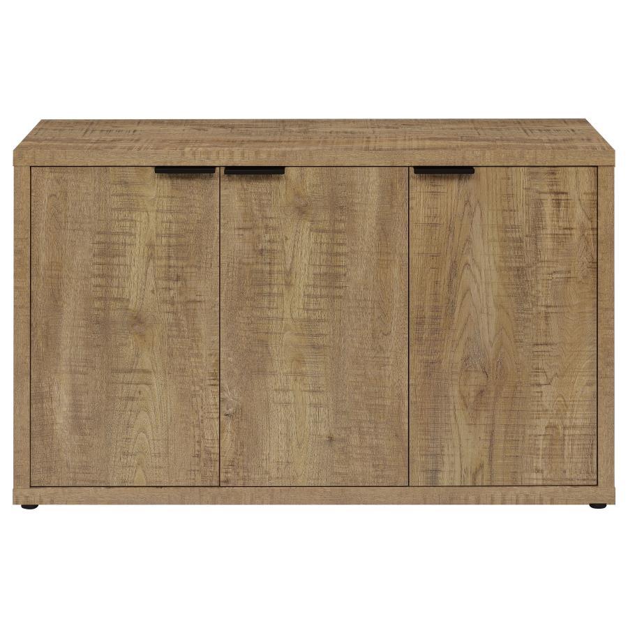 Pepita - 3 Door Engineered Wood Accent Cabinet - Mango Brown Coaster Fine Furniture