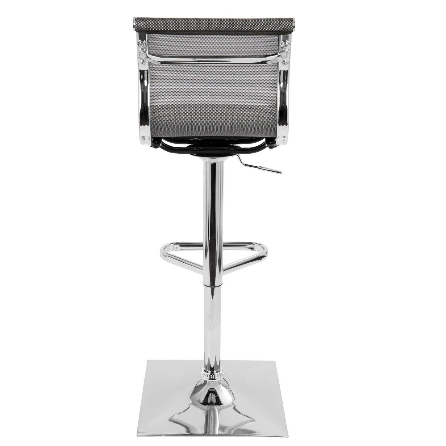 Mirage - Contemporary Adjustable Barstool With Swivel Lumi Source