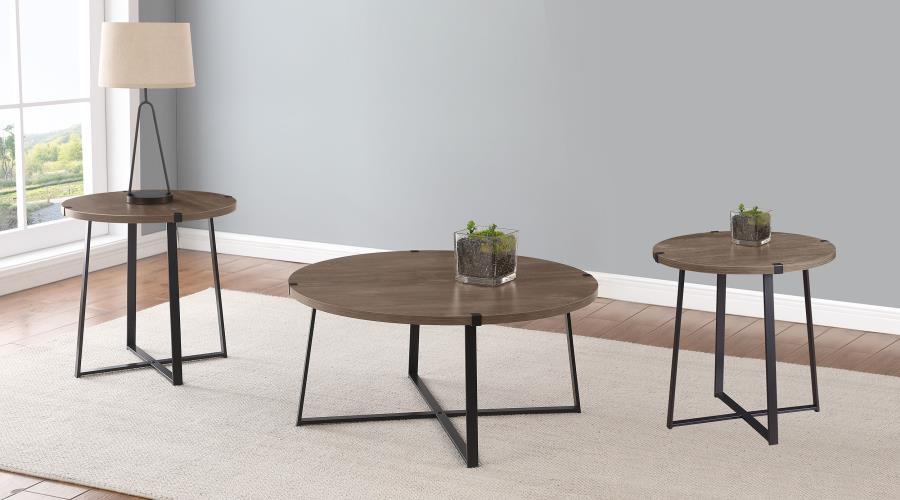 Marcus - Round Coffee Table Set Coaster Fine Furniture