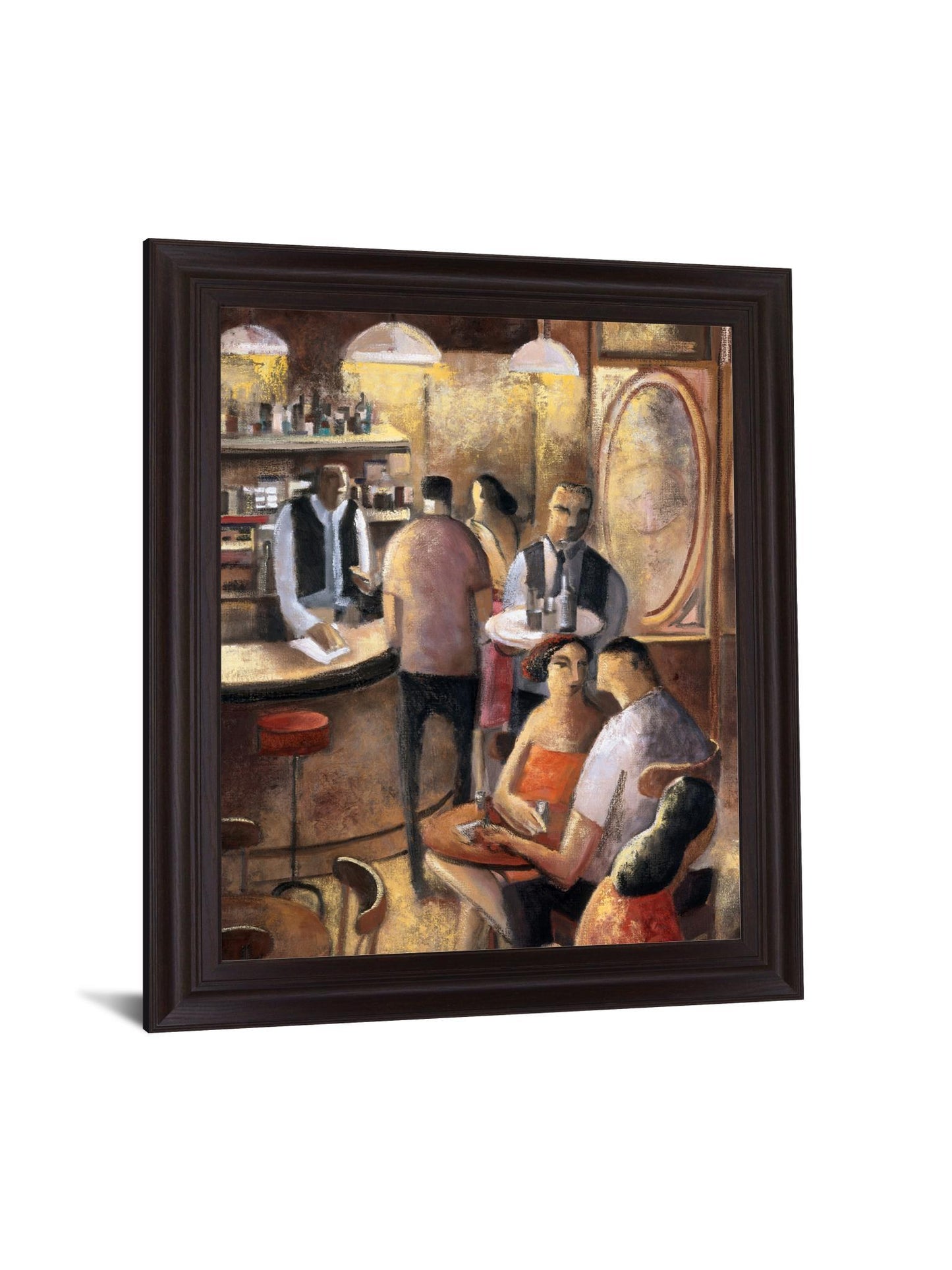 Evening Rendezvous - 28" x 34" Framed Wall Art Classy Art