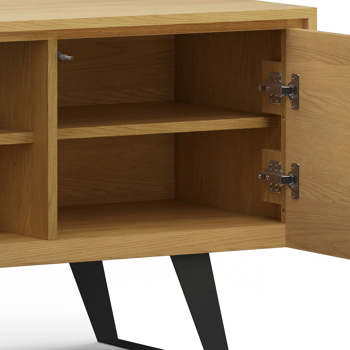 Lowry - Handcrafted, TV Media Stand Simpli-Home