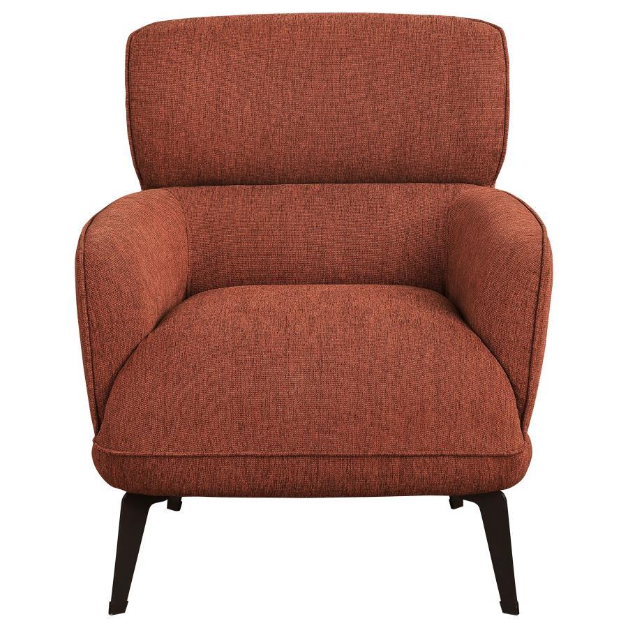 Andrea - Upholstered Crecent Arm Accent Chair Coaster Fine Furniture