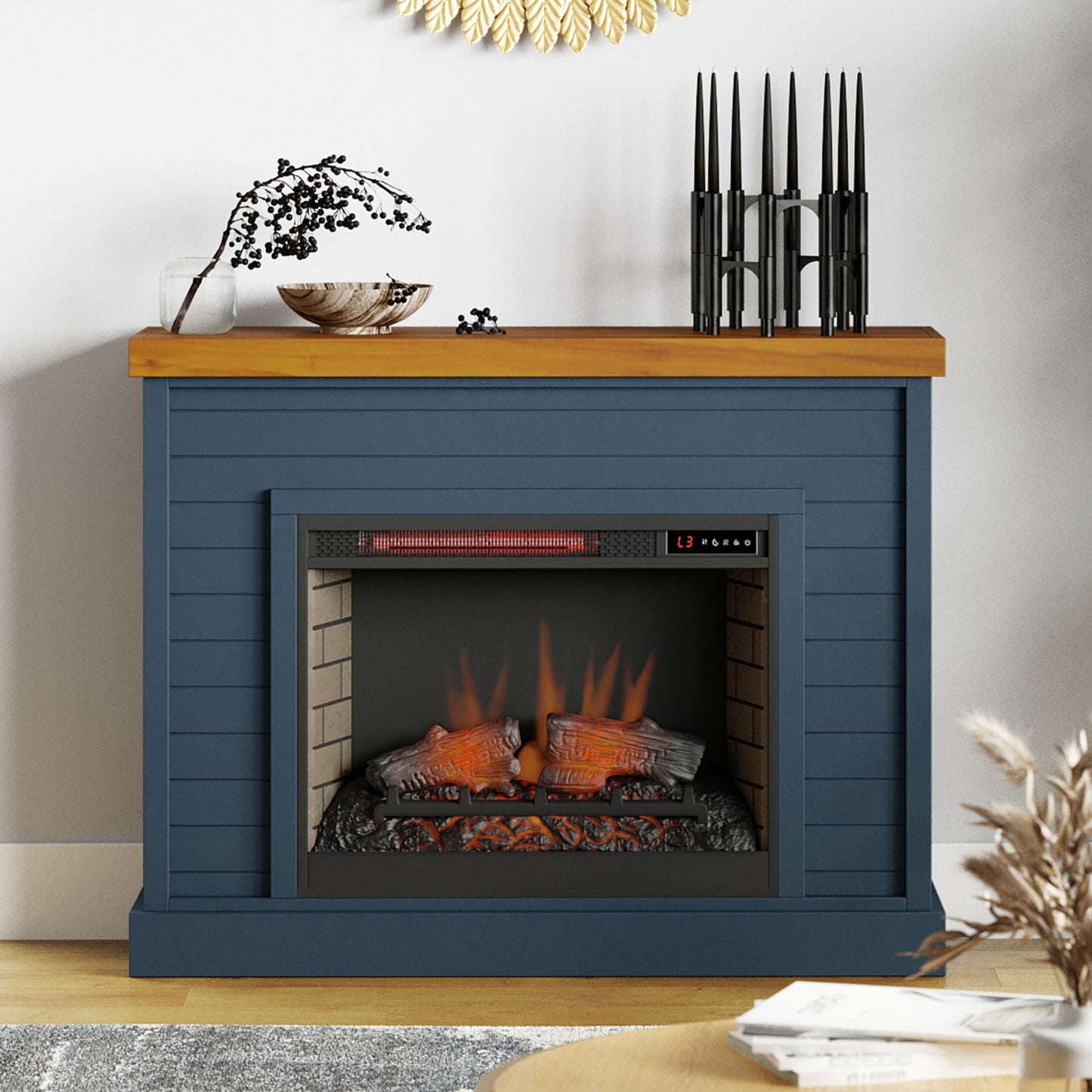 Washington - 48" Fireplace With Mantel Legends
