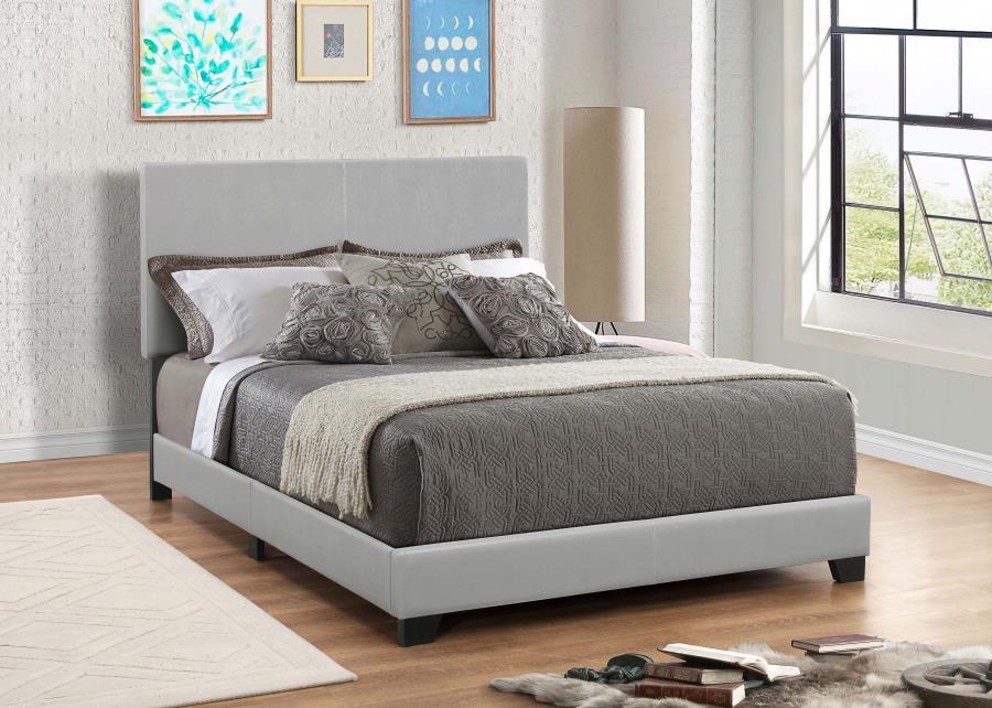Dorian - Upholstered Panel Bed CoasterEveryday
