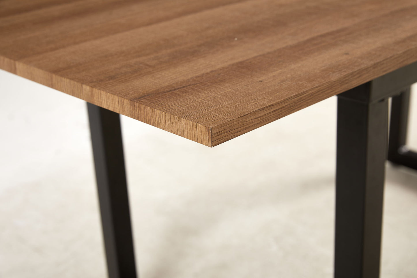 Square Extendable Dining Table With Metal Leg, Modern Space Saving Kitchen Table For Living Room Home Essentials