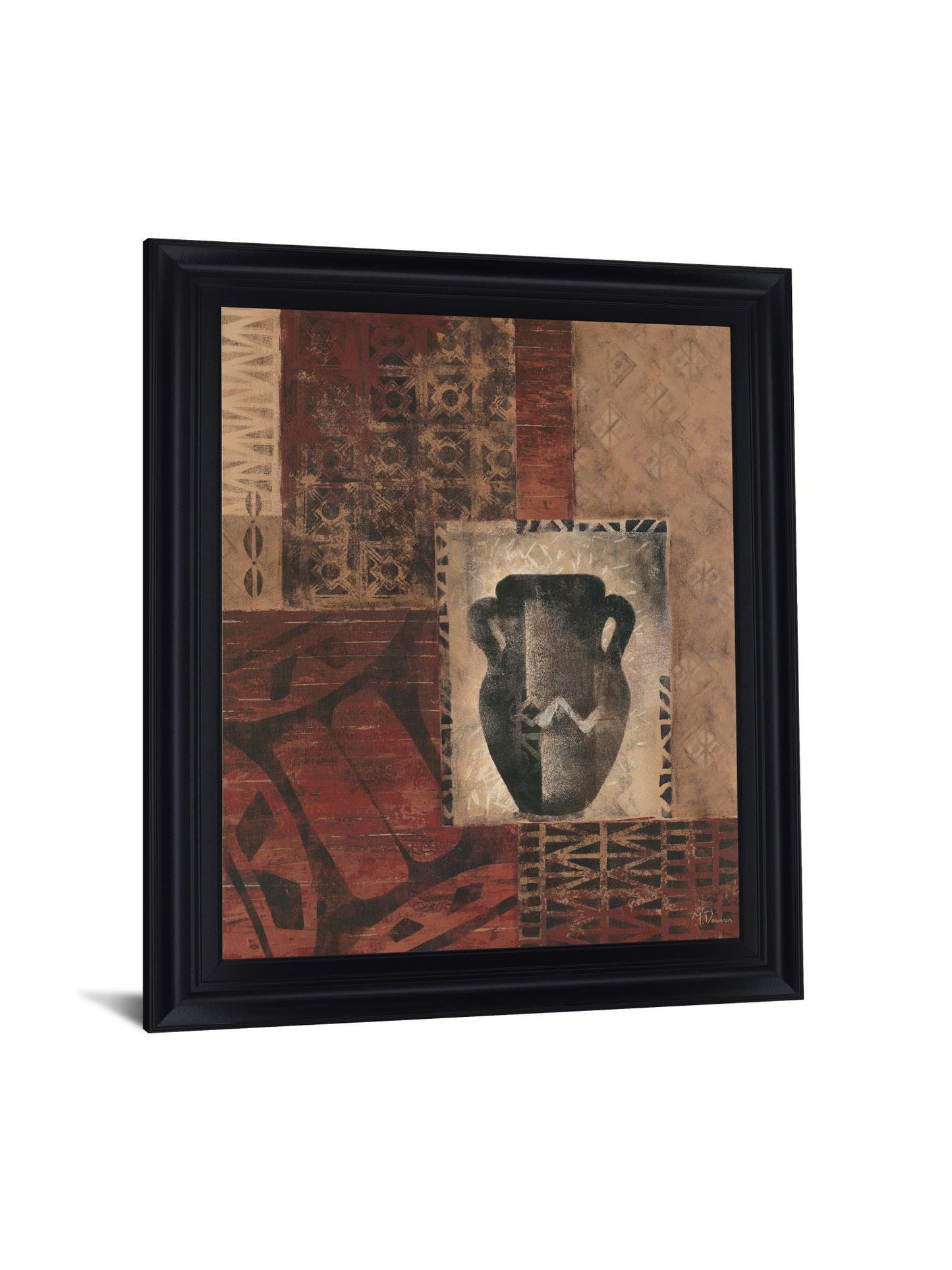 Earthen Echoes - 28" x 34" Framed Wall Art Classy Art