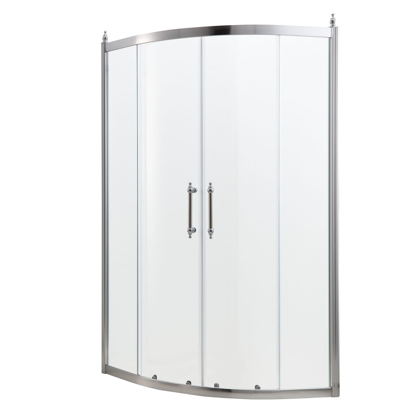 Framed Tub Shower Enclosure With Clear Tempered Glass Daily Nest