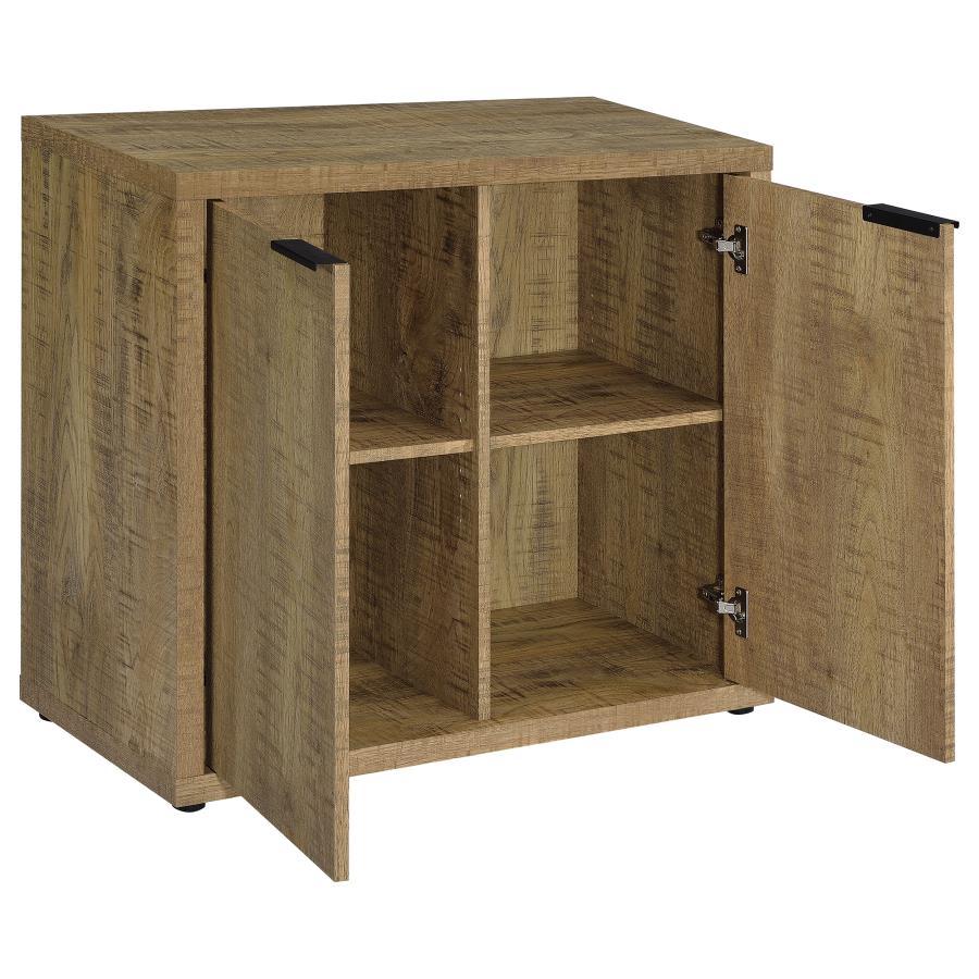 Pepita - 2 Door Engineered Wood Accent Cabinet - Mango Brown Coaster Fine Furniture