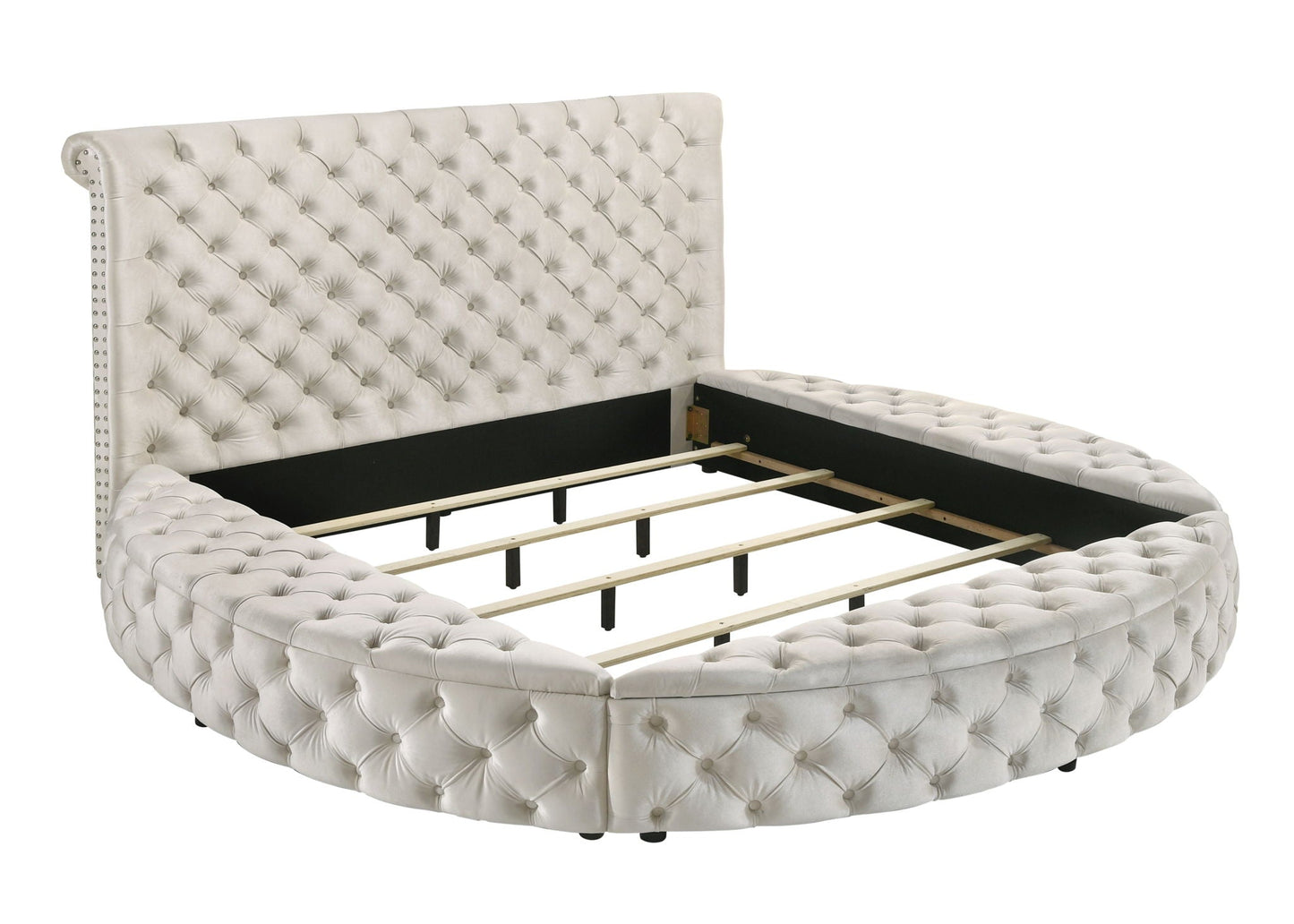 Brigitte - Storage Bed Crown Mark