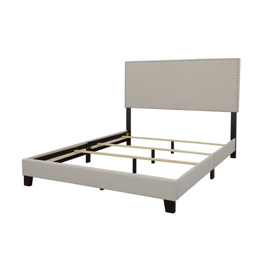 Boyd - Upholstered Panel Bed CoasterEveryday