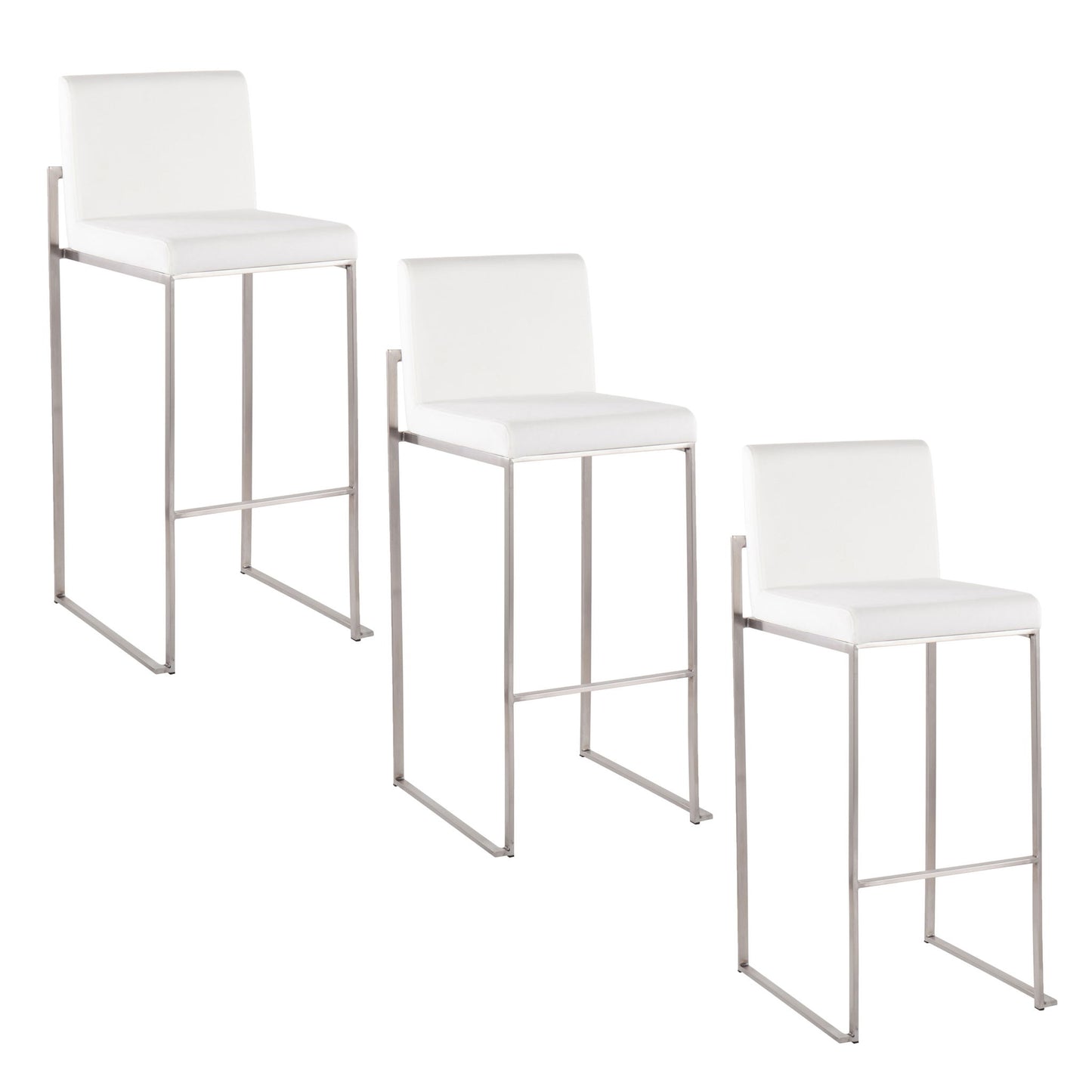 Fuji - Contemporary And Modern Elegance High Back Barstool Lumi Source