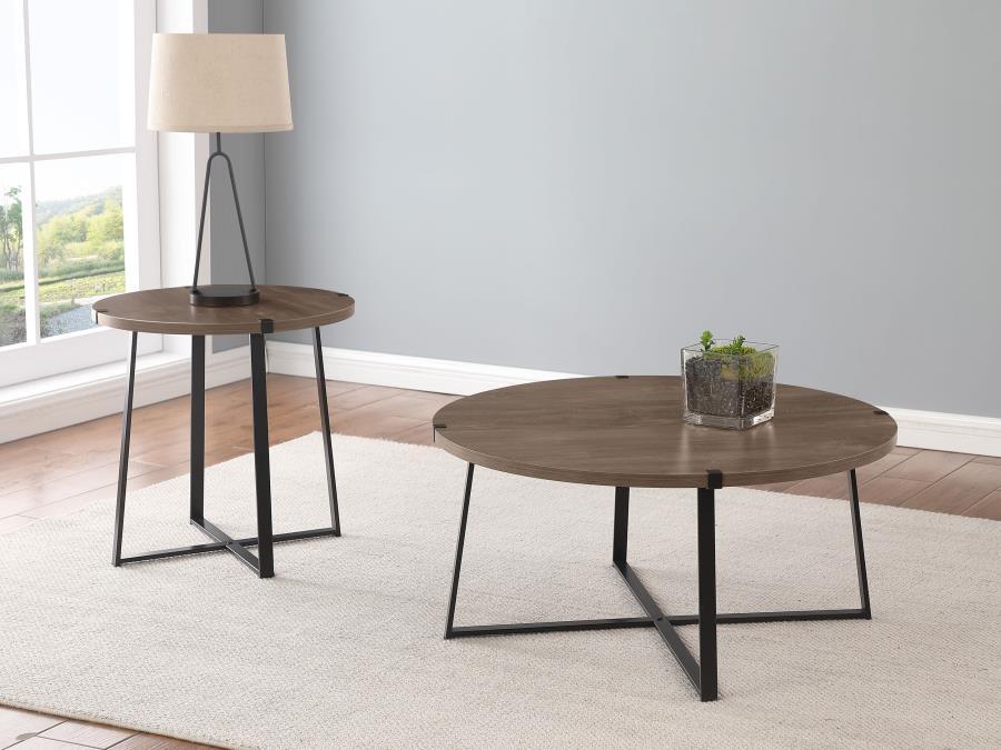 Marcus - Round Coffee Table Set Coaster Fine Furniture