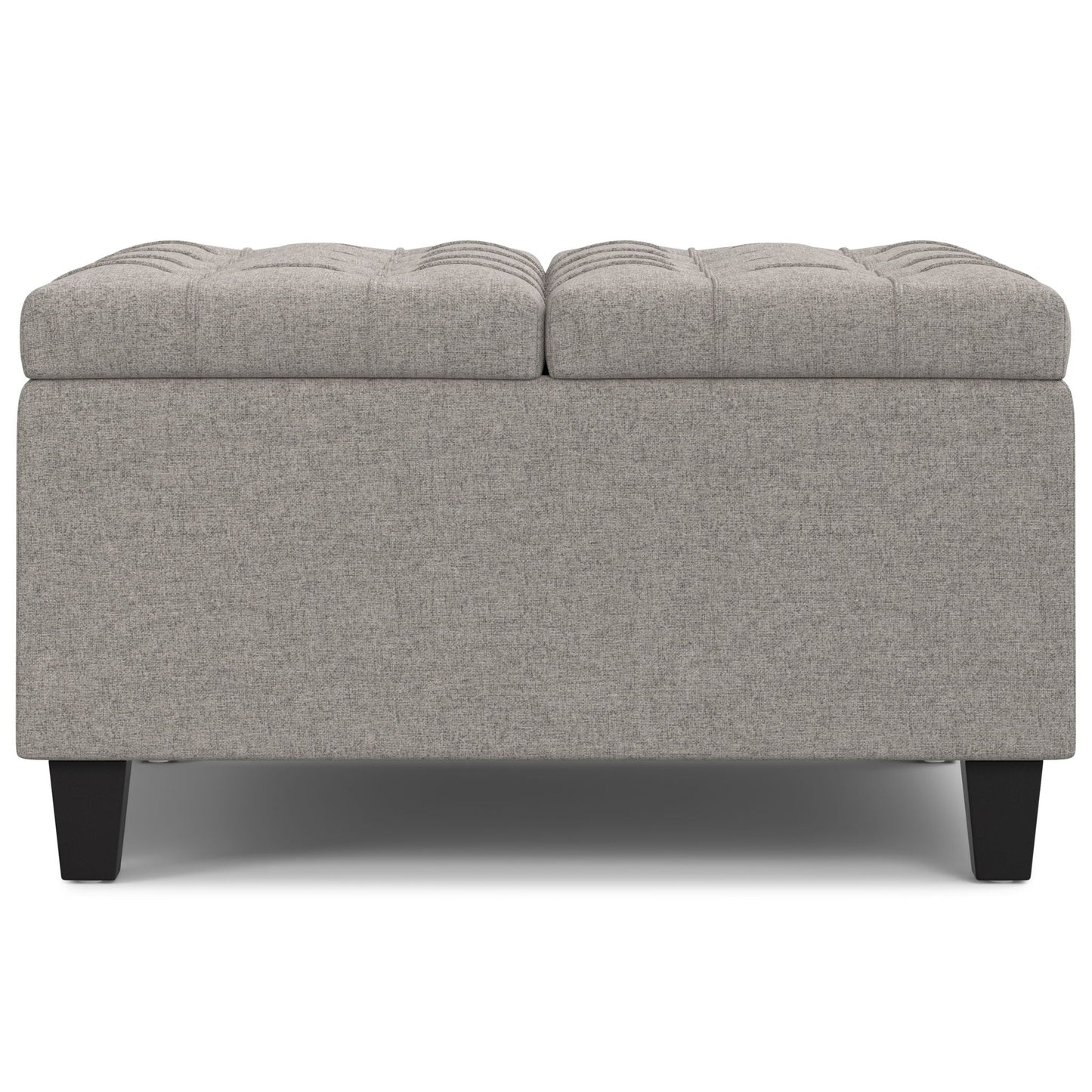 Harrison - Upholstered Coffee Table Storage Ottoman Simpli-Home