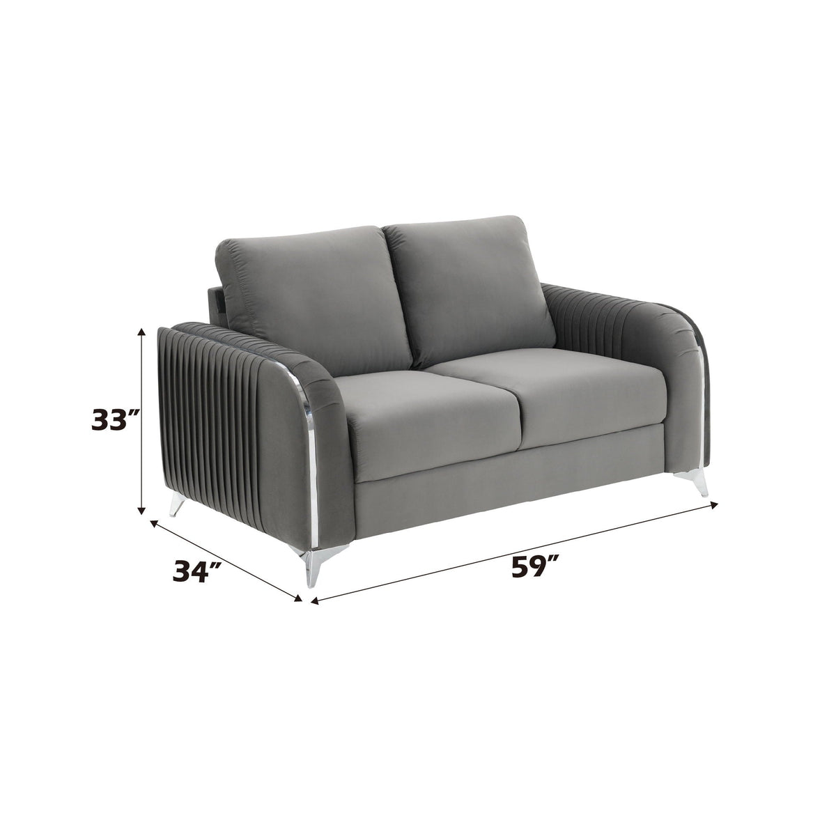 Wenona - Modern Loveseat Acme