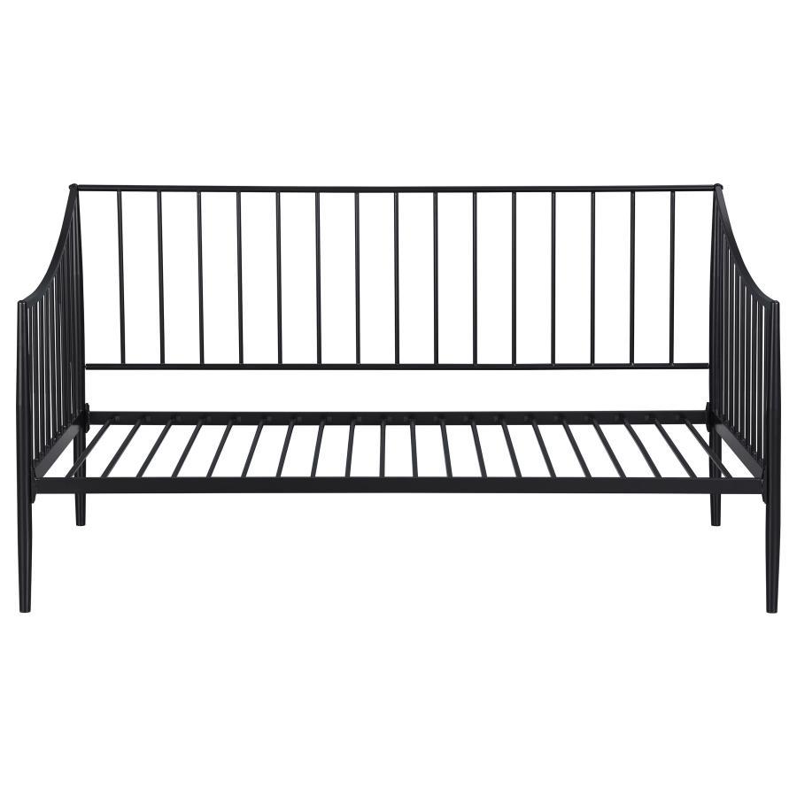 Newbury - Metal Twin Daybed Bed Frame - Matte Black Coaster Fine Furniture