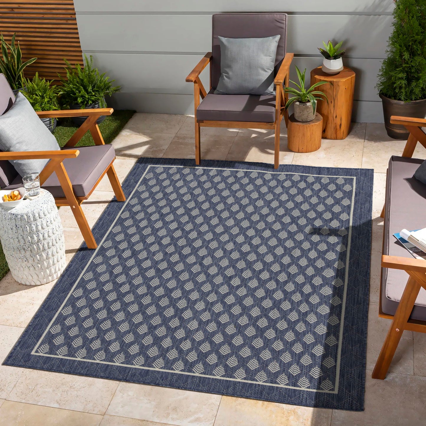 Sunshine - Indoor / Outdoor Polypropylene Area Rug Icona Home Decor