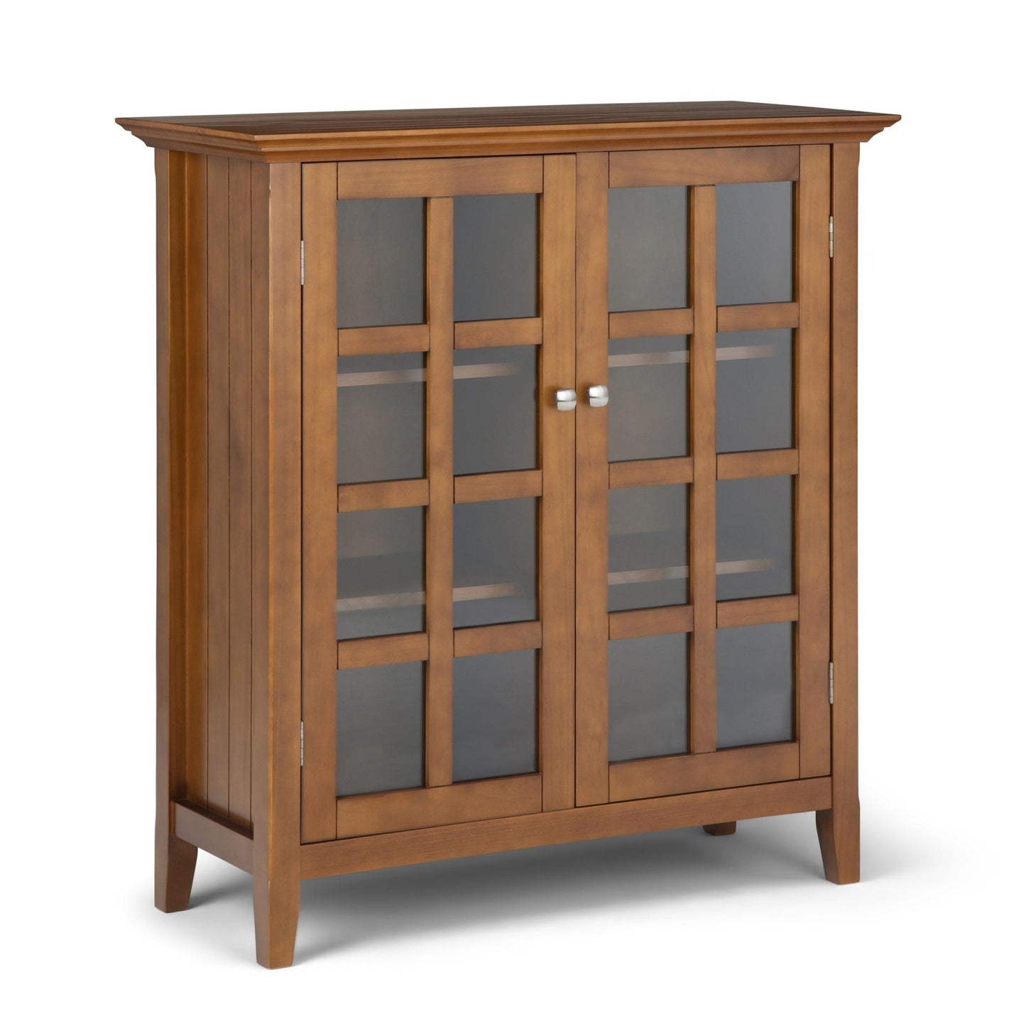 Acadian - Medium Storage Cabinet, Handcrafted Simpli-Home